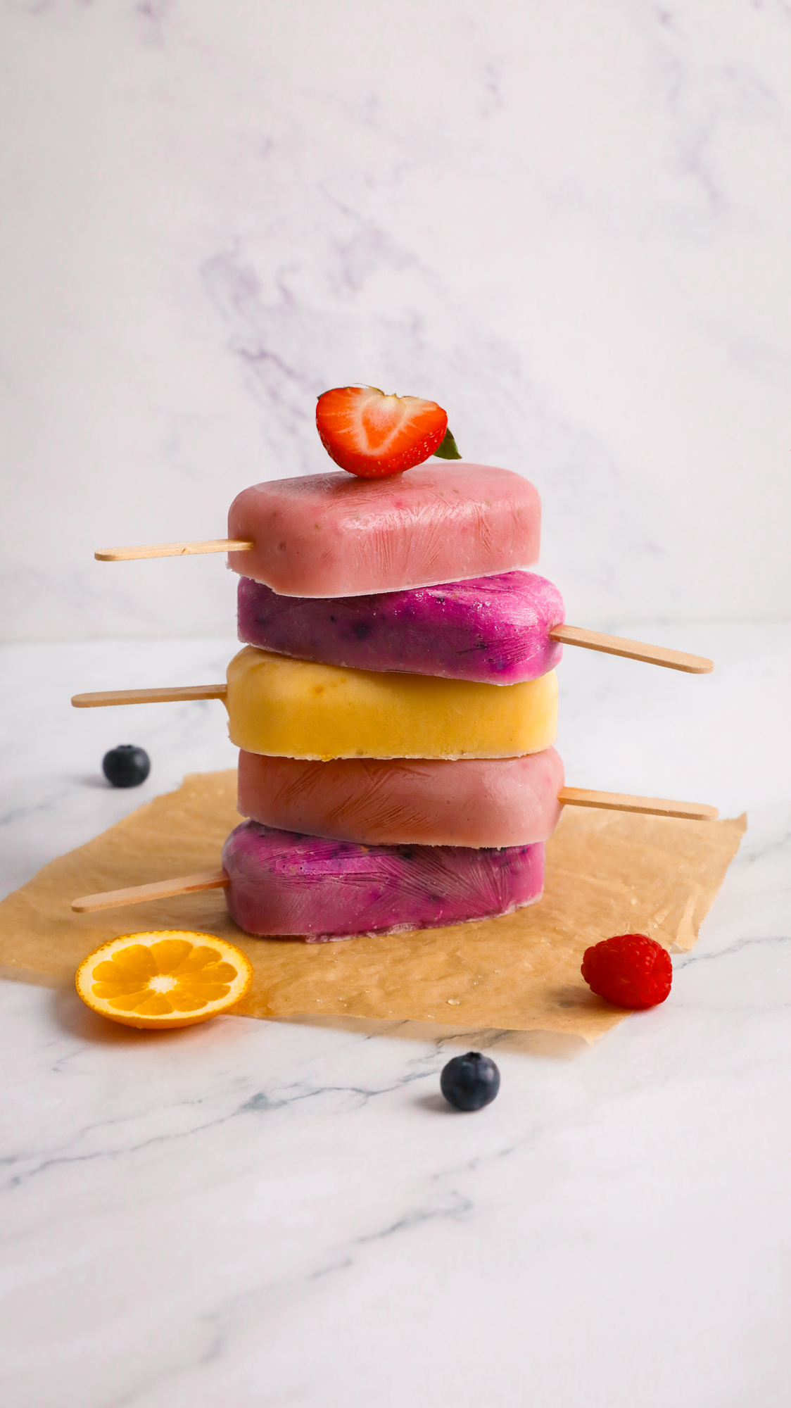 Tofu Ice "Cream" Pops